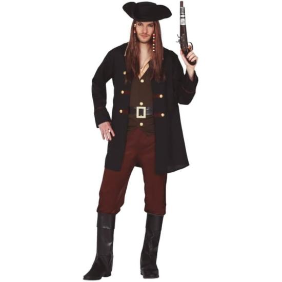Disfraz de Pirata negro para Hombre ** Disfraz de Pirata negro para Hombre **