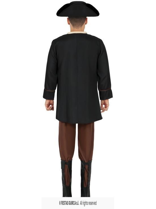 Disfraz de Pirata negro para Hombre **