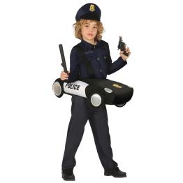 Disfraz de Policía en Coche de niños