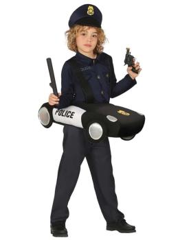 Disfraz de Policía en Coche de niños