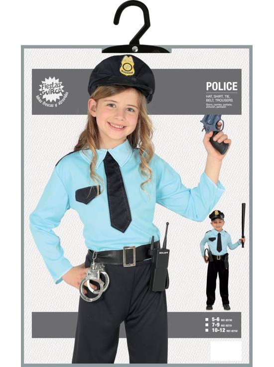 Disfraz de Policía Infantil Unisex