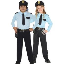 Disfraz de Policía Infantil Unisex