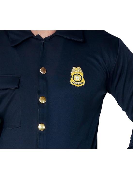 Disfraz de Policía Tallas Grandes adulto