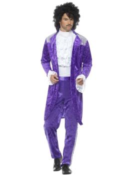 Disfraz de Prince "Purple Rain" hombre
