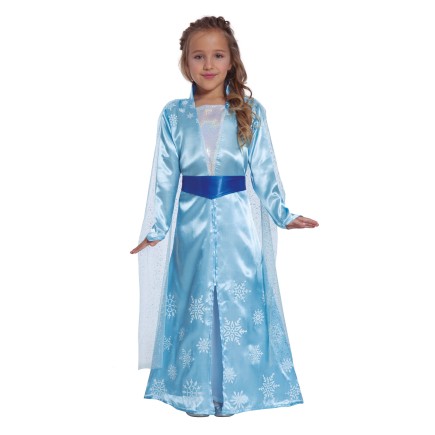 Disfraz de Princesa del Hielo Azul Frozen para niña