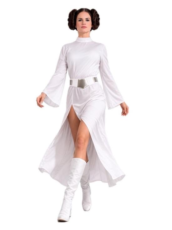 Disfraz de Princesa Galáctica Leia Star Wars  adulta