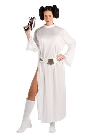 Disfraz de Princesa Galáctica Leia Star Wars  adulta
