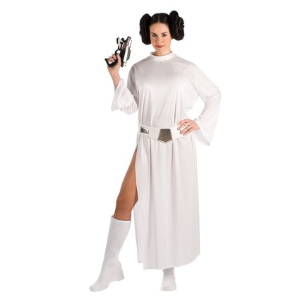 Disfraz de Princesa Galáctica Leia Star Wars  adulta
