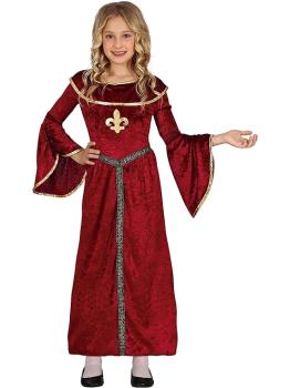 Disfraz de Princesa Medieval Niña **