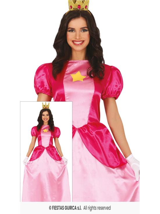 Disfraz de Princesa Peach Mario para Mujer