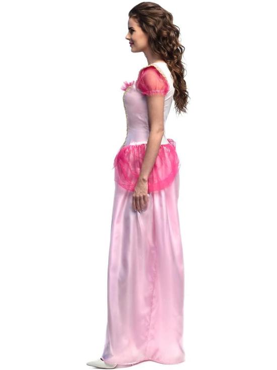 Disfraz de Princesa Peach adulta