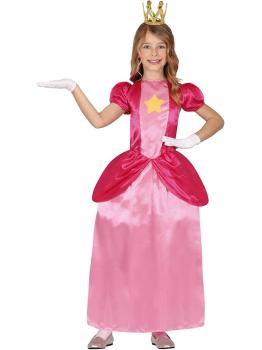 Disfraz de Princesa Peach Mario niñas