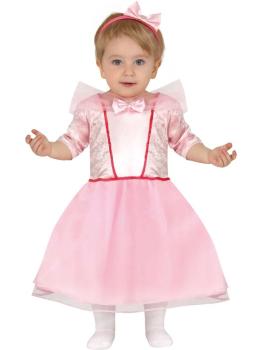 Disfraz de Princesa Rosa para Bebé