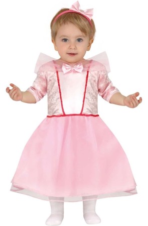 Disfraz de Princesa Rosa para Bebé