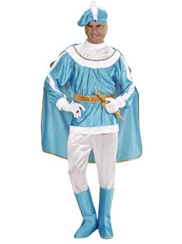 Disfraz de Principe Azul Cuento Talla Adulto