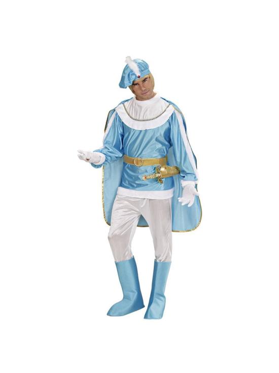 Disfraz de Principe Azul Cuento Talla Adulto