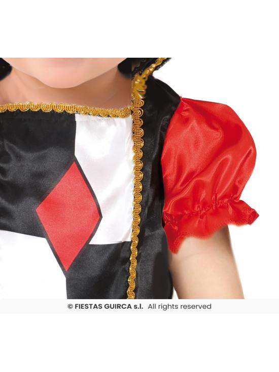Disfraz de Reina de Corazones para Bebé