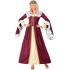Disfraz de Reina para Mujer - Vestido Largo con Corona adulta