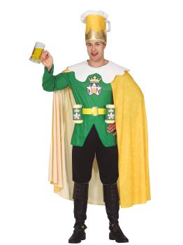 Disfraz de Rey de la Cerveza para adulto