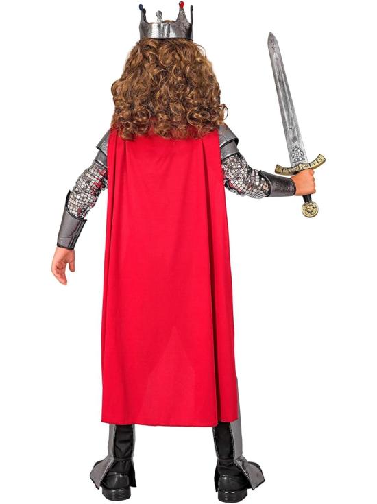 Disfraz de Rey Medieval para Niño – Set Completo de 8 Piezas