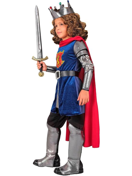 Disfraz de Rey Medieval para Niño – Set Completo de 8 Piezas
