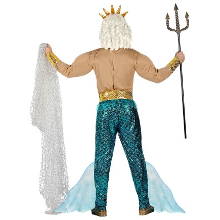 Disfraz de Rey Poseidón talla adulto