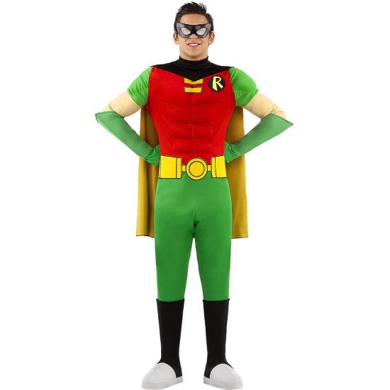 Disfraz de Robin Deluxe para Hombre Disfraz de Robin Deluxe para Hombre