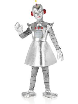 Disfraz de Robot Androide para Niña