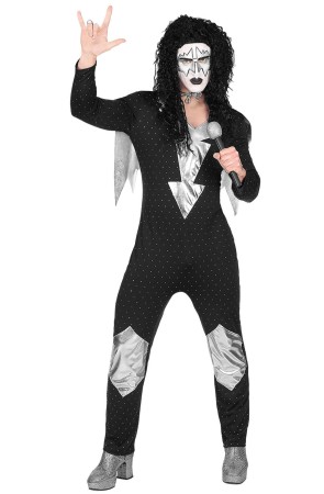 Disfraz de Rock Kiss adulto
