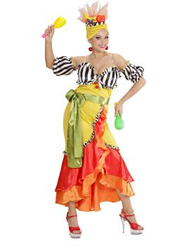 Disfraz de Rumbera Brasileña para adulta