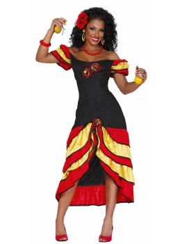 Disfraz de Rumbera para Mujer