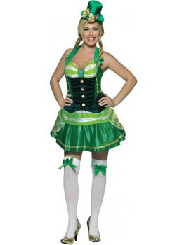 Disfraz de Saint Patrick's Day para mujer