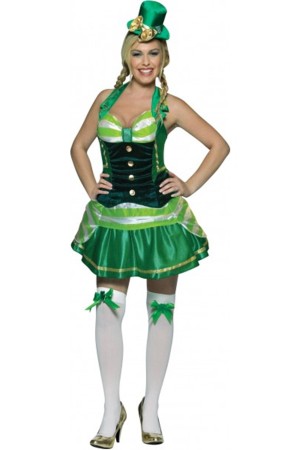 Disfraz de Saint Patrick's Day para mujer