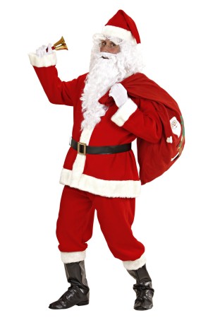 Disfraz de Santa Claus deluxe para Adultos