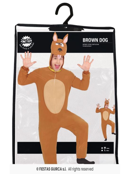 Disfraz de  Scooby Doo adulto