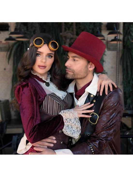 Disfraz de señorita Steampunk para mujer