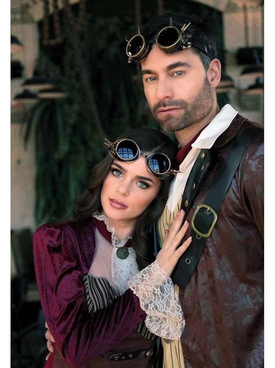 Disfraz de señorita Steampunk para mujer