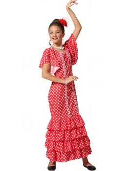 Disfraz de Sevillana Flamenca para niñas