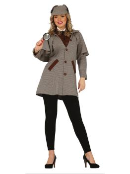 Disfraz de Sherlock Holmes para mujer