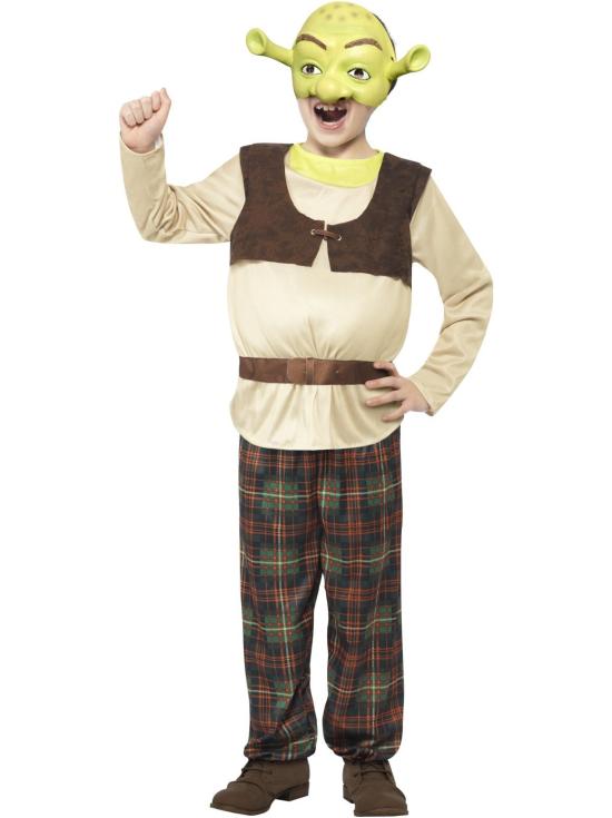 Disfraz de Shrek Lujo para niño