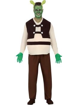Disfraz de Shrek para Adulto económico
