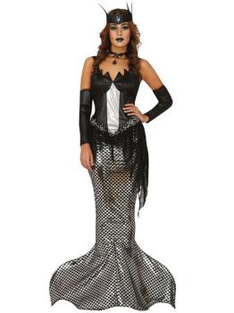 Disfraz de Sirena Oscura para mujer