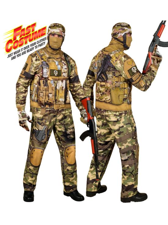 Disfraz de Soldado FAST COSTUME Adultos