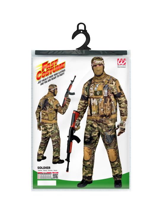 Disfraz de Soldado FAST COSTUME Adultos