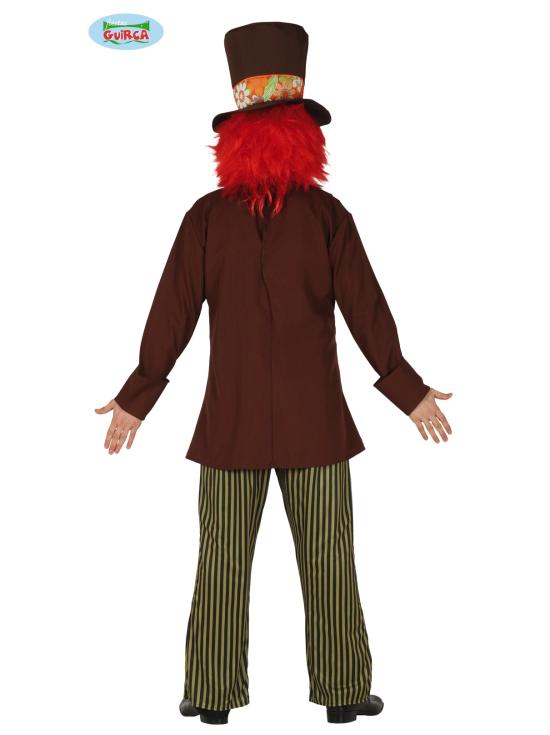 Disfraz de Sombrerero Loco para Hombre – Personaje Alicia Adulto Carnaval