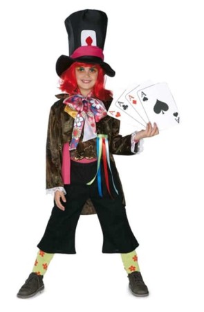 Disfraz de Sombrerero Loco infantil