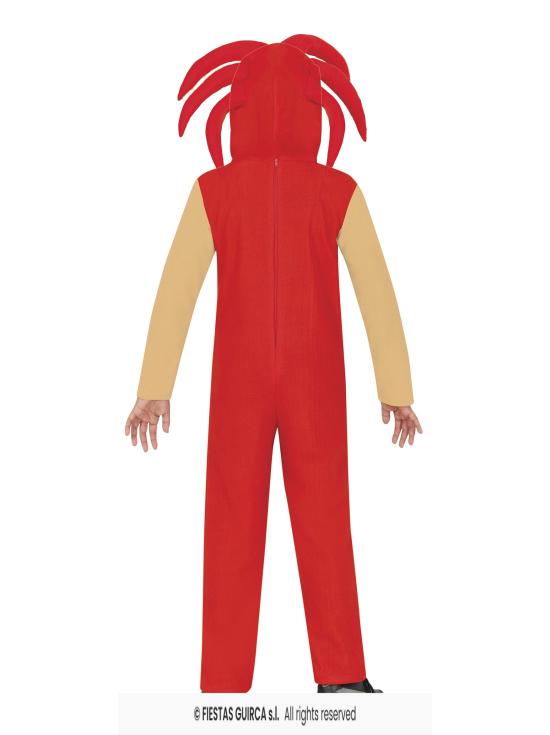 Disfraz de Sonic Kigurumi Knuckles para niño