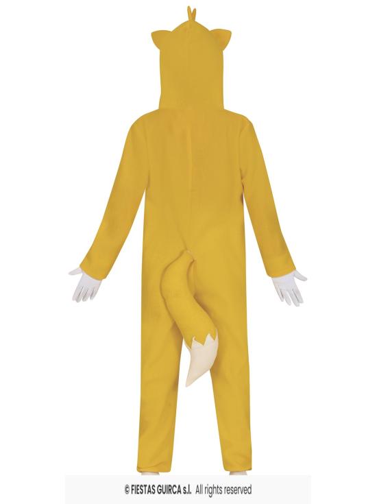 Disfraz de Sonic Kigurumi Zorro  para niño