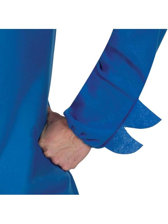 Disfraz de Sonic para Hombre – Mono Azul con Capucha Inspirado en Videojuegos y Cine