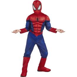 Disfraz de Spider-Man Musculoso Oficial Marvel para Niño